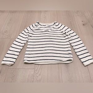 H&M size small striped knit sweater